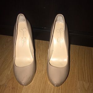 Nude heels